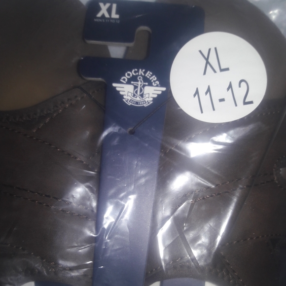 Dockers Men's Slides Loafers Slip-Ons Brown 12 NWT - Picture 5 of 9